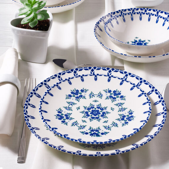 CAMELİA 24 PARÇA 6 KİŞİLİK YEMEK TAKIMI 1654 - 3