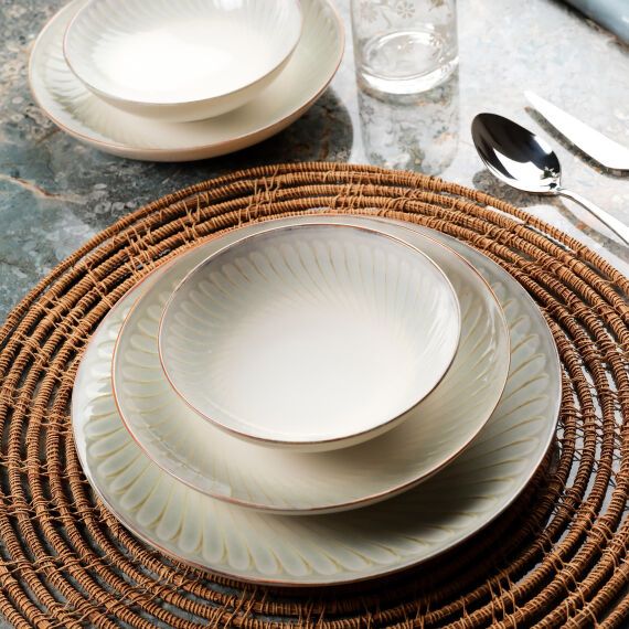 Camelia 24 Parça 6 Kişilik Yemek Takımı 39632 - 2