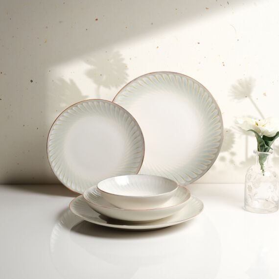 Camelia 24 Parça 6 Kişilik Yemek Takımı 39632 - 5