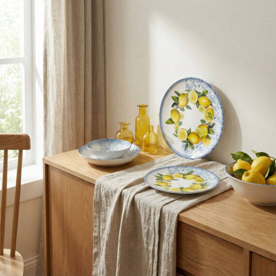 Camelia 24 Parça 6 Kişilik Yemek Takımı 41963 - 3