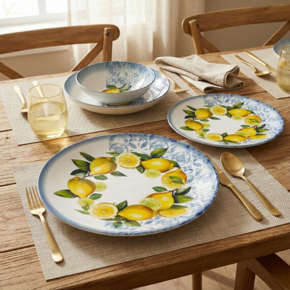 Camelia 24 Parça 6 Kişilik Yemek Takımı 41963 - 4