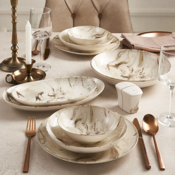 Camelia 26 Parça 6 Kişilik Yemek Takımı 28192 - 1