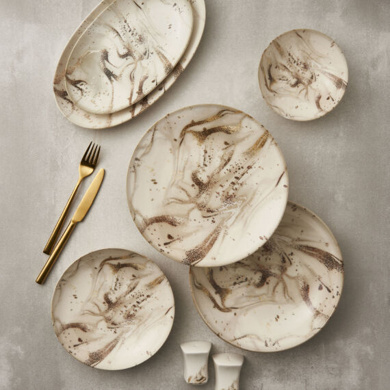 Camelia 26 Parça 6 Kişilik Yemek Takımı 28192 - 2