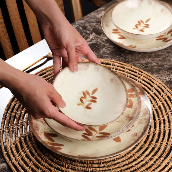 Camelia 26 Parça 6 Kişilik Yemek Takımı 4211 - 2