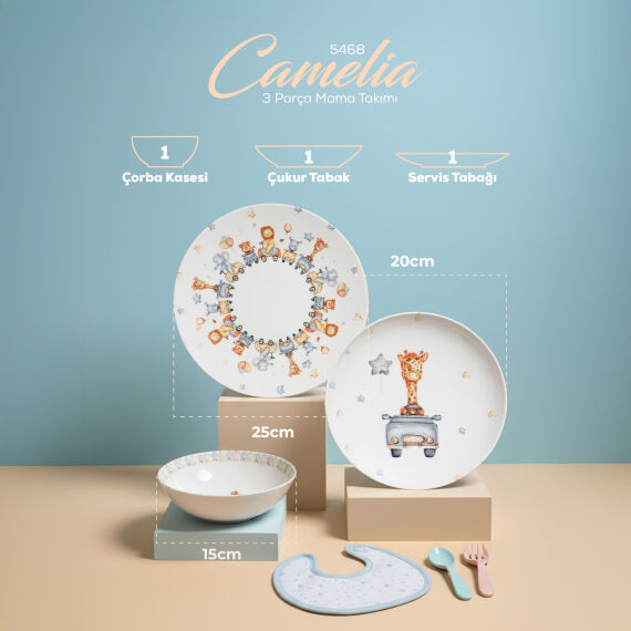 Camelia 3 Parça Mama Takımı 5468 - 4