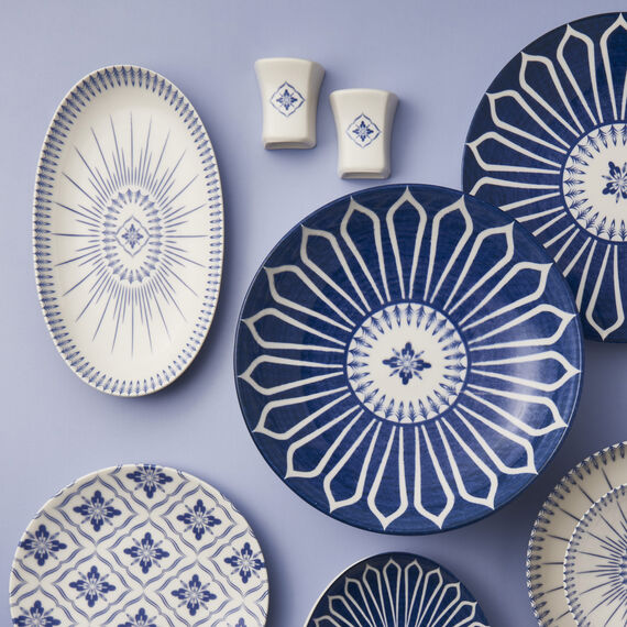 Camelia 30 Parça 6 Kişilik Bone Yemek Takımı - 2995 - 3
