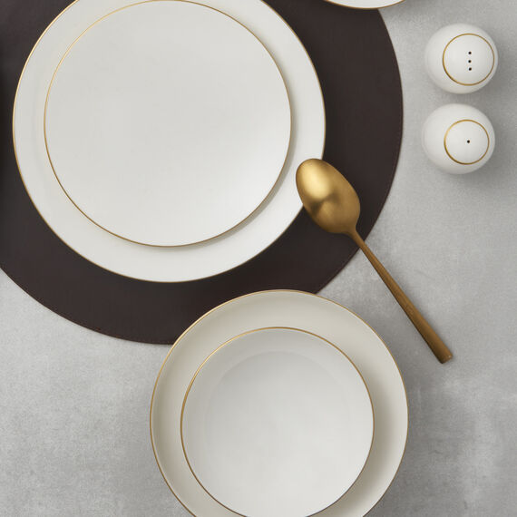 Camelia 30 Parça 6 Kişilik Bone Yemek Takımı - Gold - 3