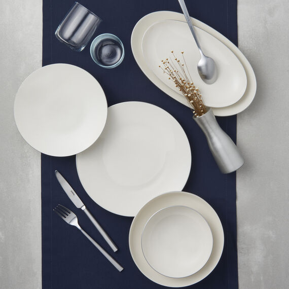 Camelia 30 Parça 6 Kişilik Bone Yemek Takımı - Pırlanta - 2