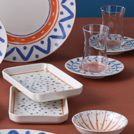 Camelia 30 Parça 6 Kişilik Kahvaltı Takımı 2999 - 3