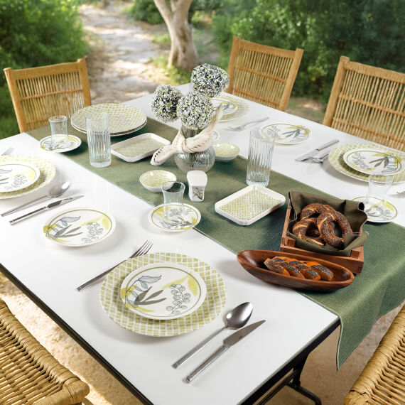 Camelia 30 Parça 6 Kişilik Kahvaltı Takımı 3555 - 3