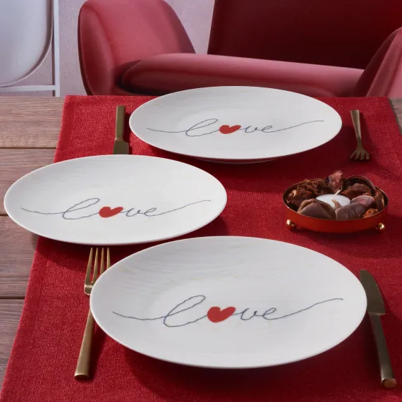 Camelia 4 Parça 25 Cm Servis Tabağı 25071 - 2