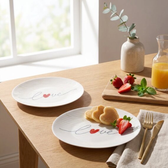 Camelia 4 Parça 25 Cm Servis Tabağı 25071 - 3