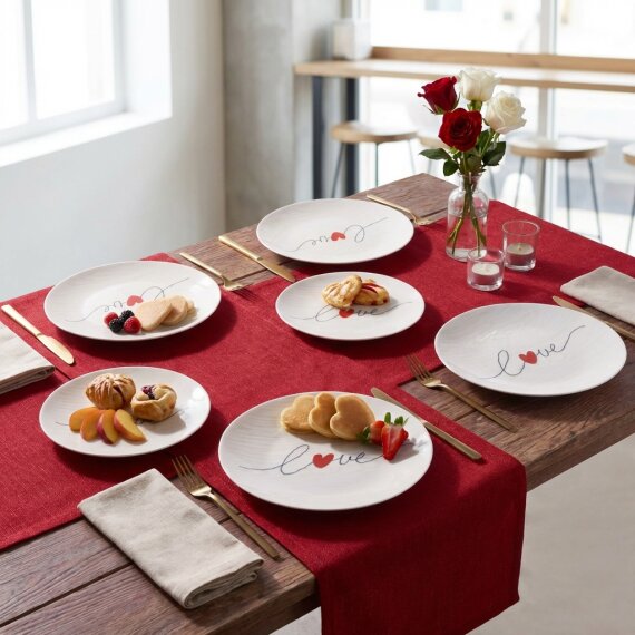 Camelia 4 Parça 25 Cm Servis Tabağı 25071 - 4