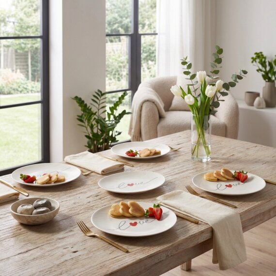 Camelia 4 Parça 25 Cm Servis Tabağı 25071 - 2