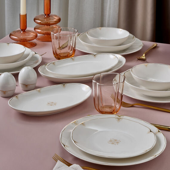 Camelia 54 Parça 12 Kişilik Yemek Takımı 6710 - 1