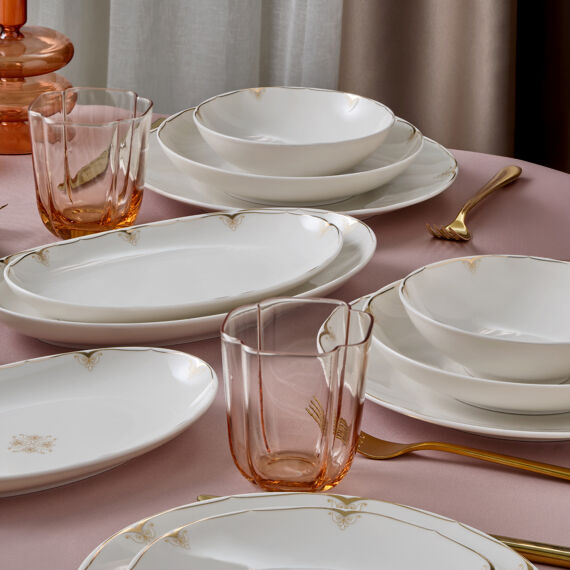 Camelia 54 Parça 12 Kişilik Yemek Takımı 6710 - 2