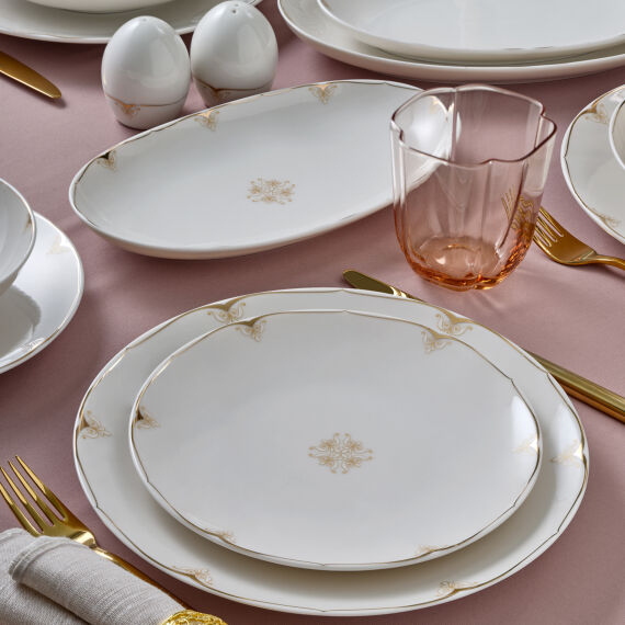 Camelia 54 Parça 12 Kişilik Yemek Takımı 6710 - 3