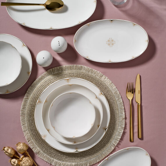 Camelia 54 Parça 12 Kişilik Yemek Takımı 6710 - 4