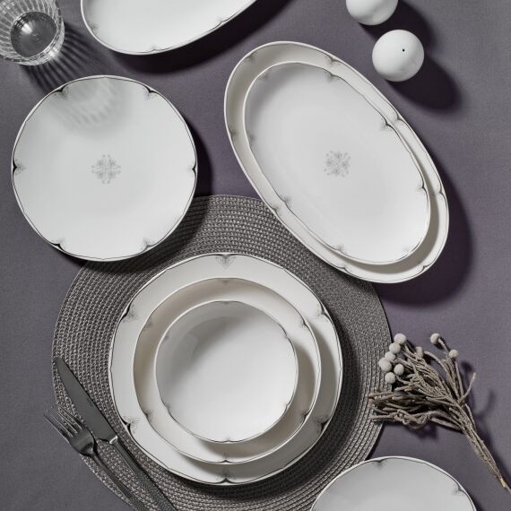 Camelia 54 Parça 12 Kişilik Yemek Takımı 67101 - 2