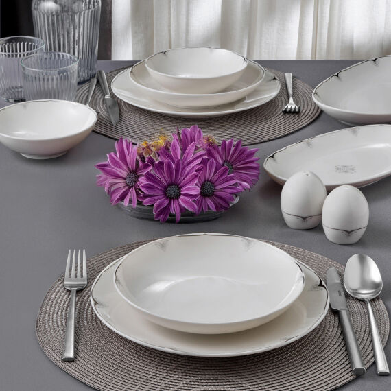 Camelia 54 Parça 12 Kişilik Yemek Takımı 67101 - 1