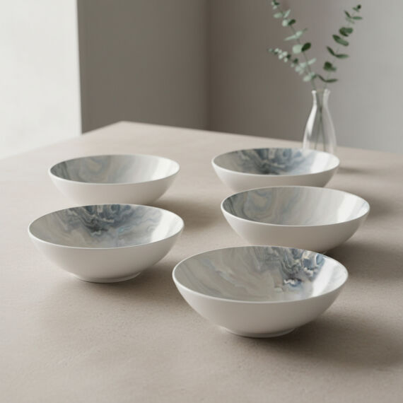 Camelia 6 Parça 15 Cm Bone Kase Takımı - 50 - 3