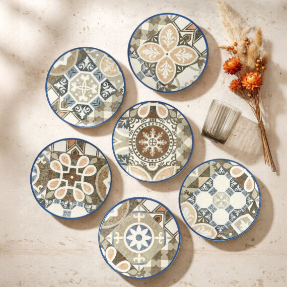 Camelia Harmony Coffee 6 Parça 20 cm Pasta Takımı 4270 - 1