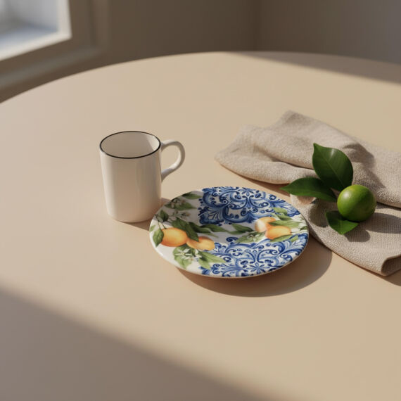 Camelia Lemon 2 Kişilik Kahve Takımı 55742 - 7