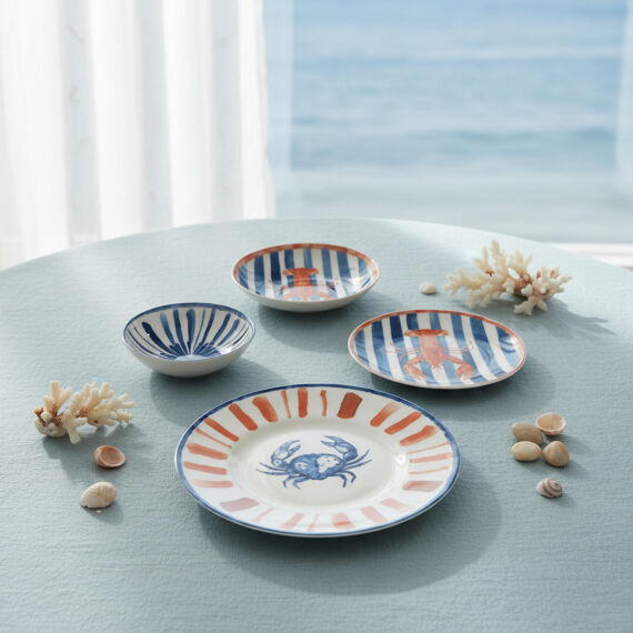 Camelia Mare 8 Parça 2 Kişilik Yemek Takımı 5586 - 1