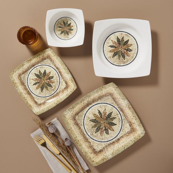 Caroline 24 Parça 6 Kişilik Yemek Takımı 3036 - 1