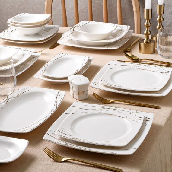 Caroline 54 Parça 12 Kişilik Yemek Takımı 6685 - 2