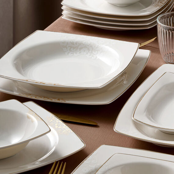 Caroline 54 Parça 12 Kişilik Yemek Takımı 6711 - 3