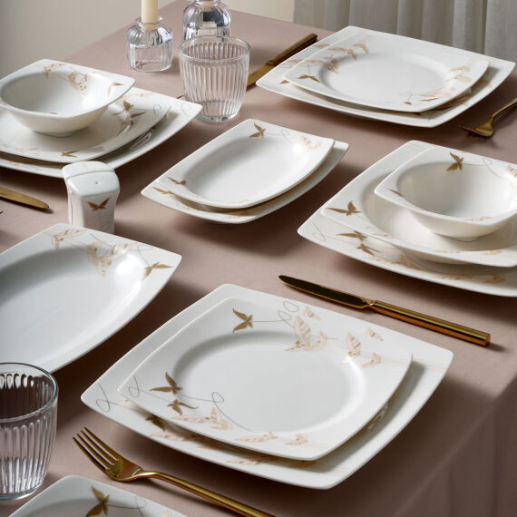 Caroline 54 Parça 12 Kişilik Yemek Takımı 6713 - 1