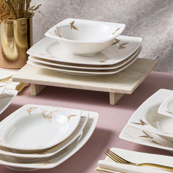 Caroline 54 Parça 12 Kişilik Yemek Takımı 6713 - 3