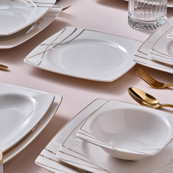 Caroline 54 Parça 12 Kişilik Yemek Takımı 6729 - 3