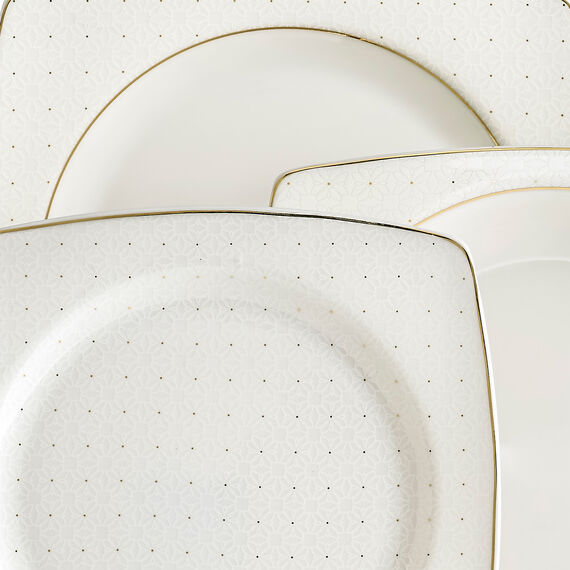 Caroline 85 Parça 12 Kişilik Kare Yemek Takımı 5113 - 3