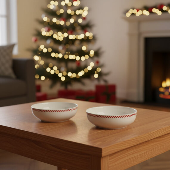 Ece 2'li Red Glow 14 cm Kase 6830 - 1