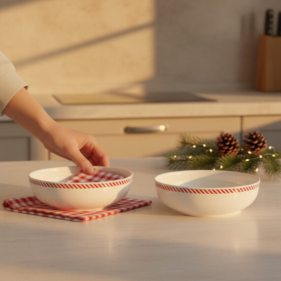 Ece 2'li Red Glow 18 cm Kase 6830 - 5