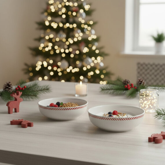 Ece 2'li Red Glow 20cm Kase 6830 - 1