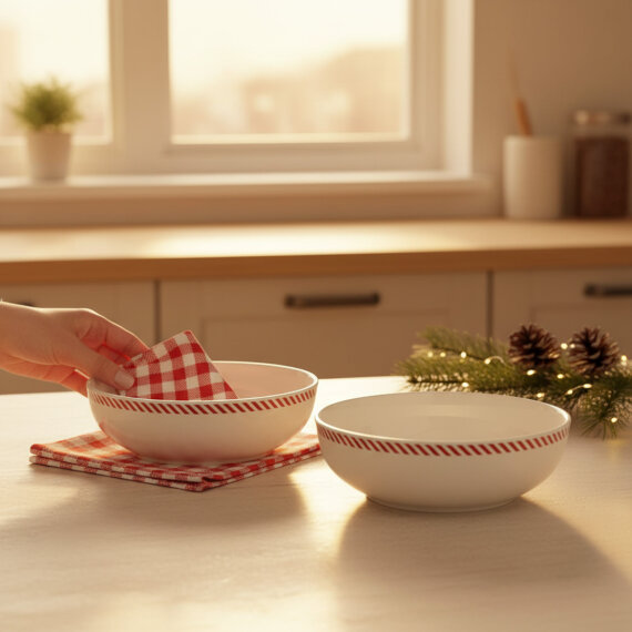 Ece 2'li Red Glow 20cm Kase 6830 - 5