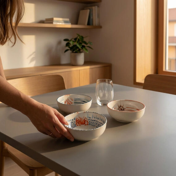 Ece Mare 3 Parça 14 cm Salata & Çorba Kasesi 5534 - 3