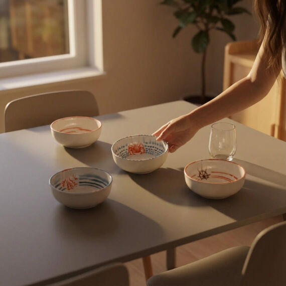 Ece Mare 3 Parça 14 cm Salata & Çorba Kasesi 5534 - 4