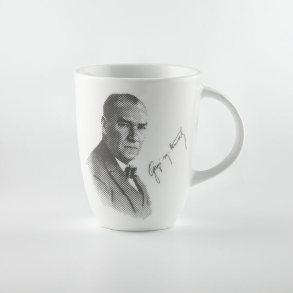 Elit Atatürk Desenli Mug Bardak - 2