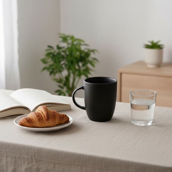 Elit Black Matt 2 Parça Mug Bardak 250 CC - 2