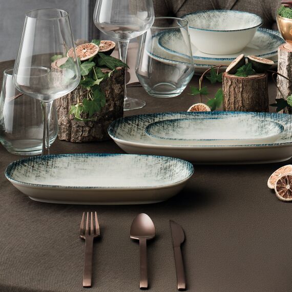 Enternasyonel 2 Parça 29 Cm Kayık Tabak 562 - 1