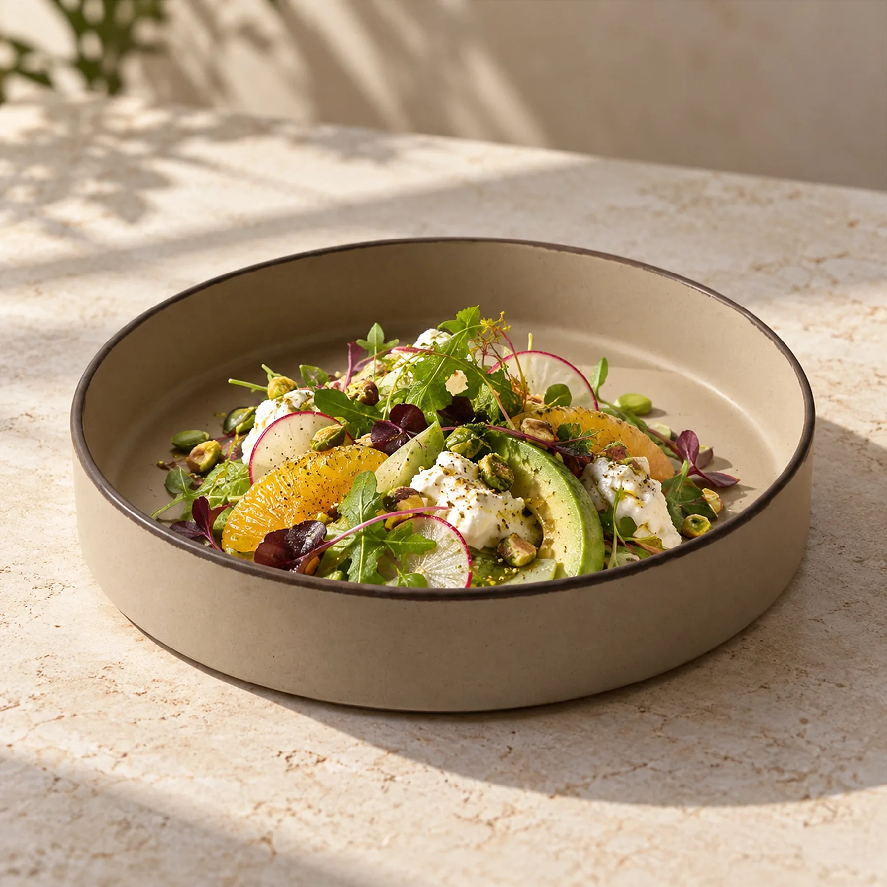 Ese 23 cm Salata Kasesi Güral Mat Bej 26b - 3