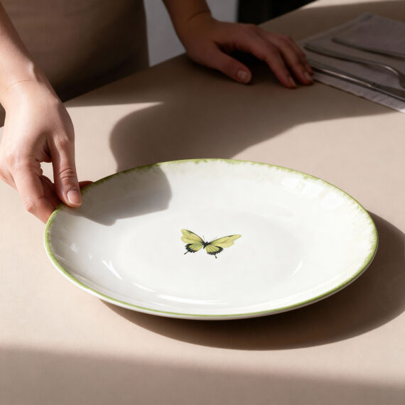 Flora Green 12 Parça 4 Kişilik Yemek Takımı 4883 - 4