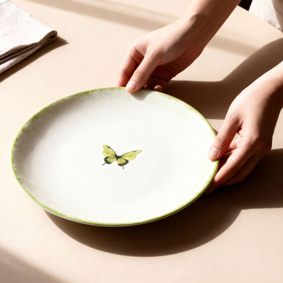 Flora Green 12 Parça 4 Kişilik Kahvaltı Takımı 4883 - 2