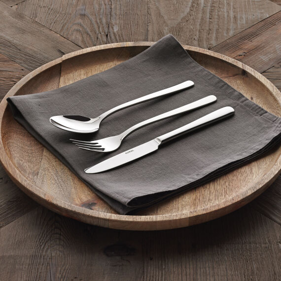 Güral 18 Parça 6 Kişilik Çatal Kaşık Takımı -Jesse - 1