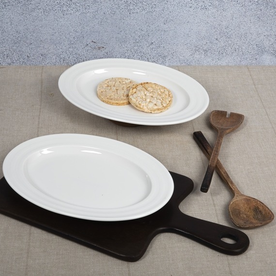 Lizbon 2 Adet 29 Cm Bone Kayık Tabak - 2