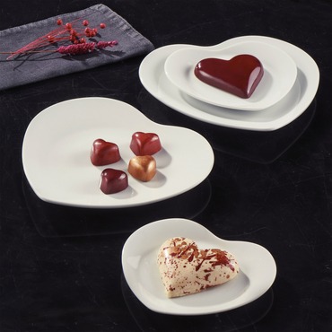 Love 4 Parça Bone Pasta Takımı - GÜRAL PORSELEN